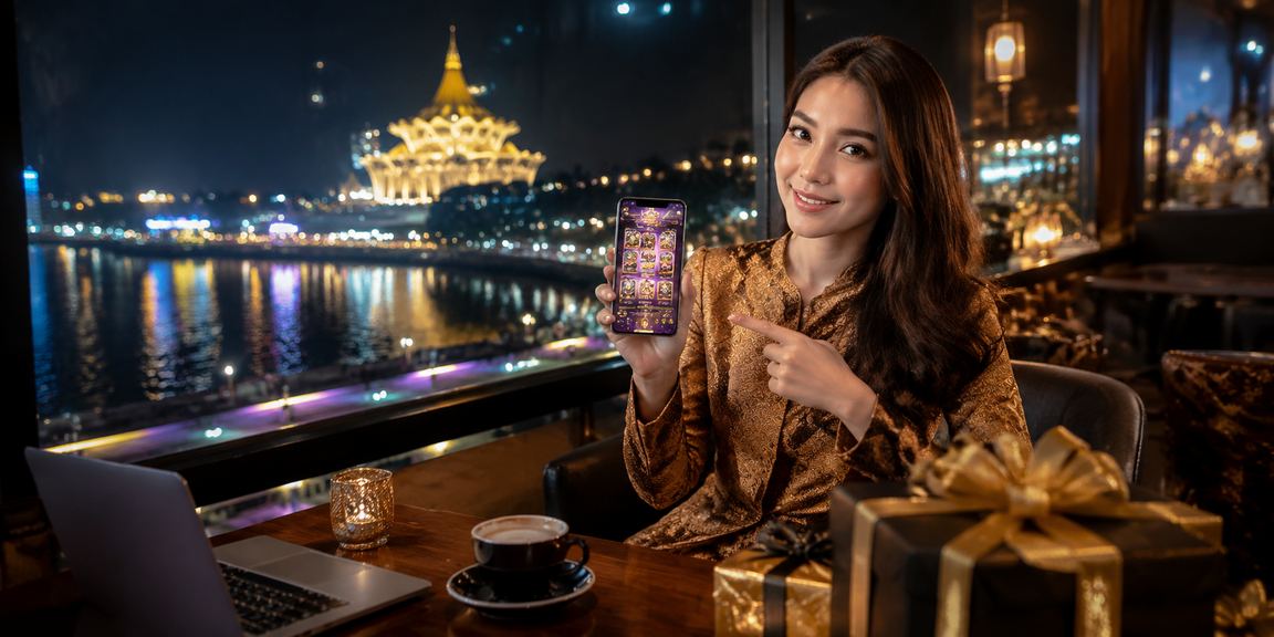 Pengguna dari Kuching Sarawak mengakses odds perlawanan sukan melalui telefon mudah alih