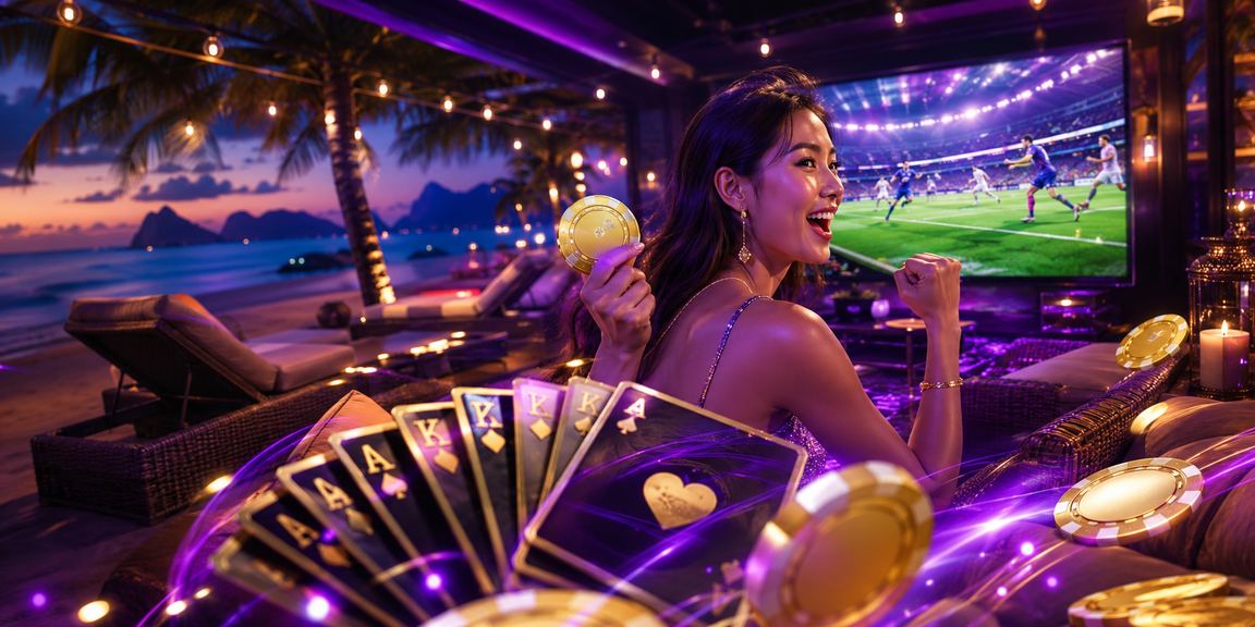 Pemain dari Langkawi menikmati permainan Teen Patti dalam talian melalui platform 35000